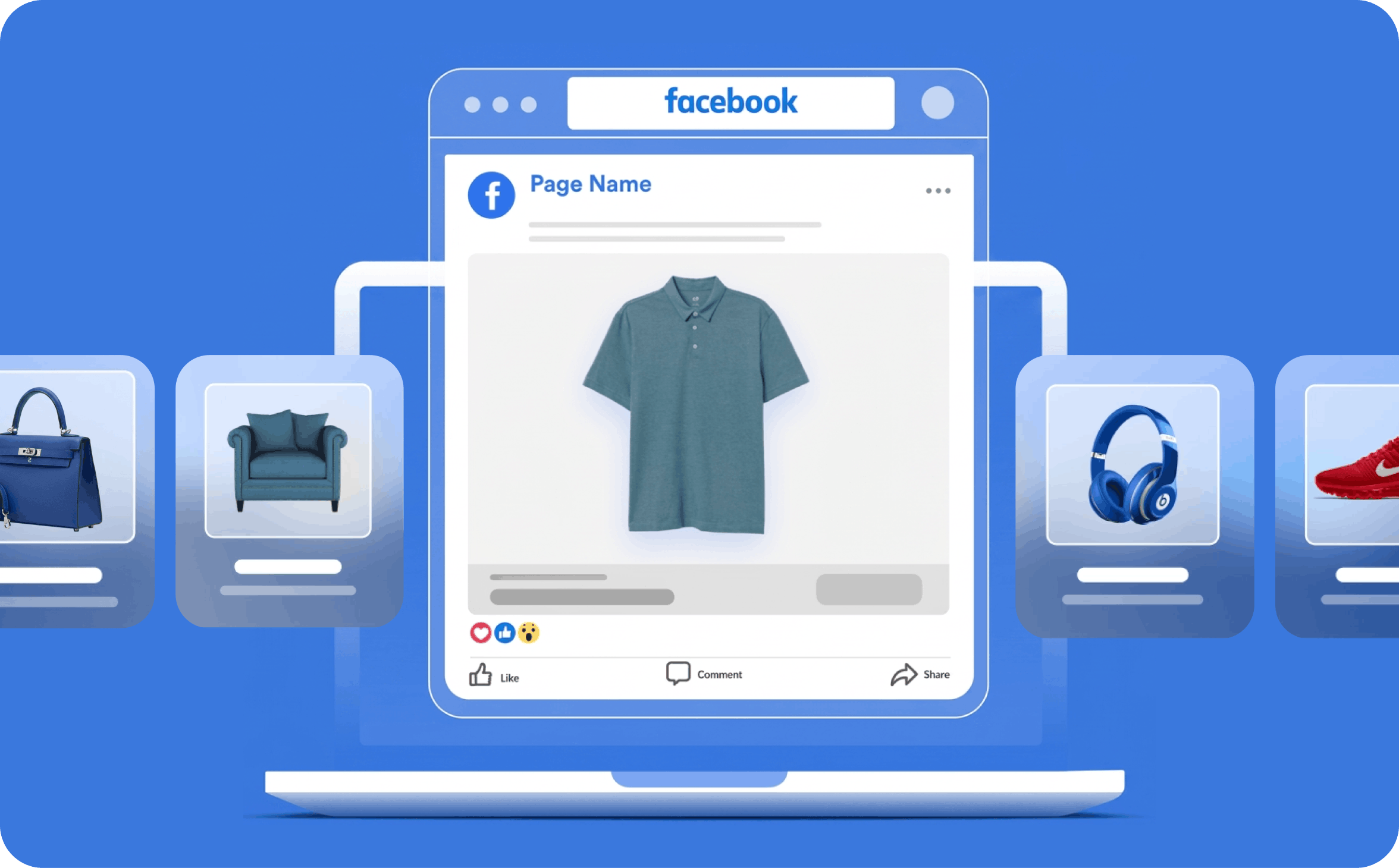 Facebook Feed for online stores