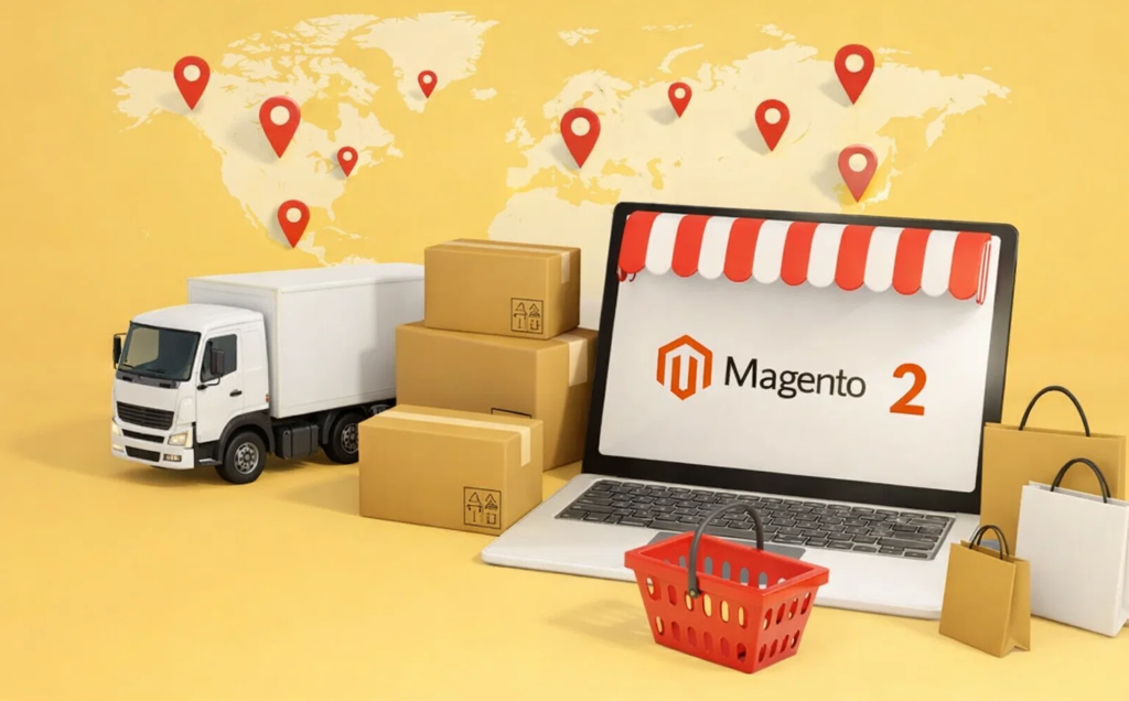 Shipping modules on Magento 2, carrier variety